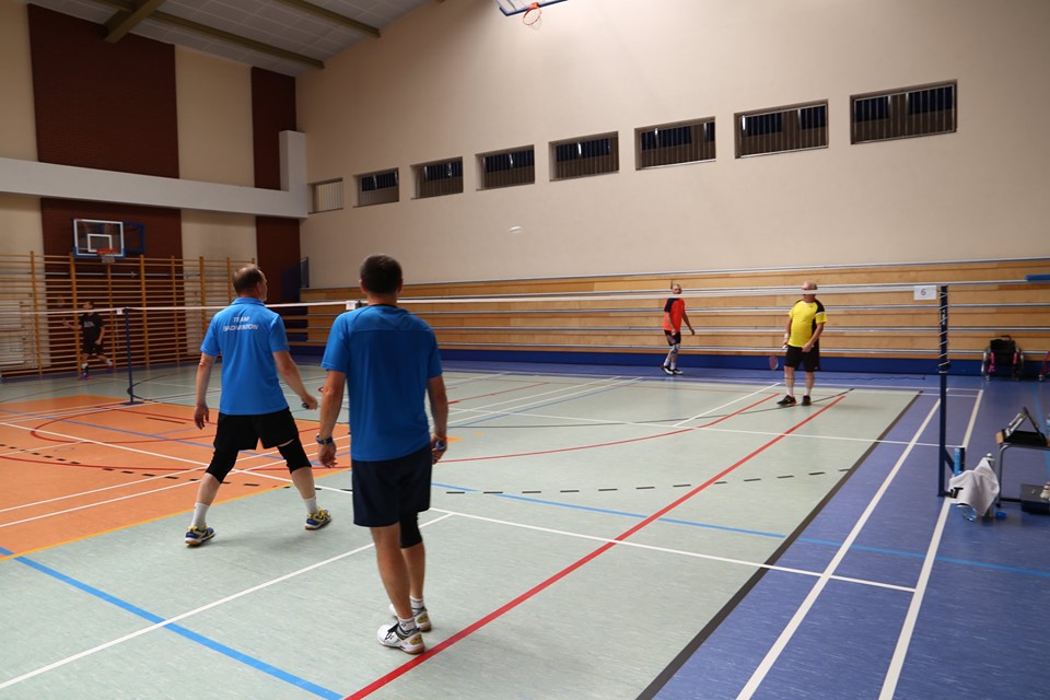  VI Otwarte Mistrzostwa Poczesnej Samorządowców w Badmintonie